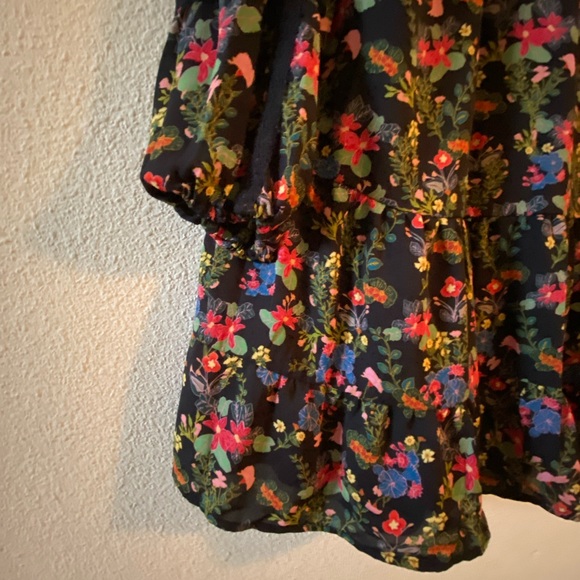 Time and Tru Women’s Long Sleeve Lace Babydoll Dress - Picture 3 of 7